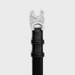 Medium Triomphe Belt in Taurillon Leather - Image 3